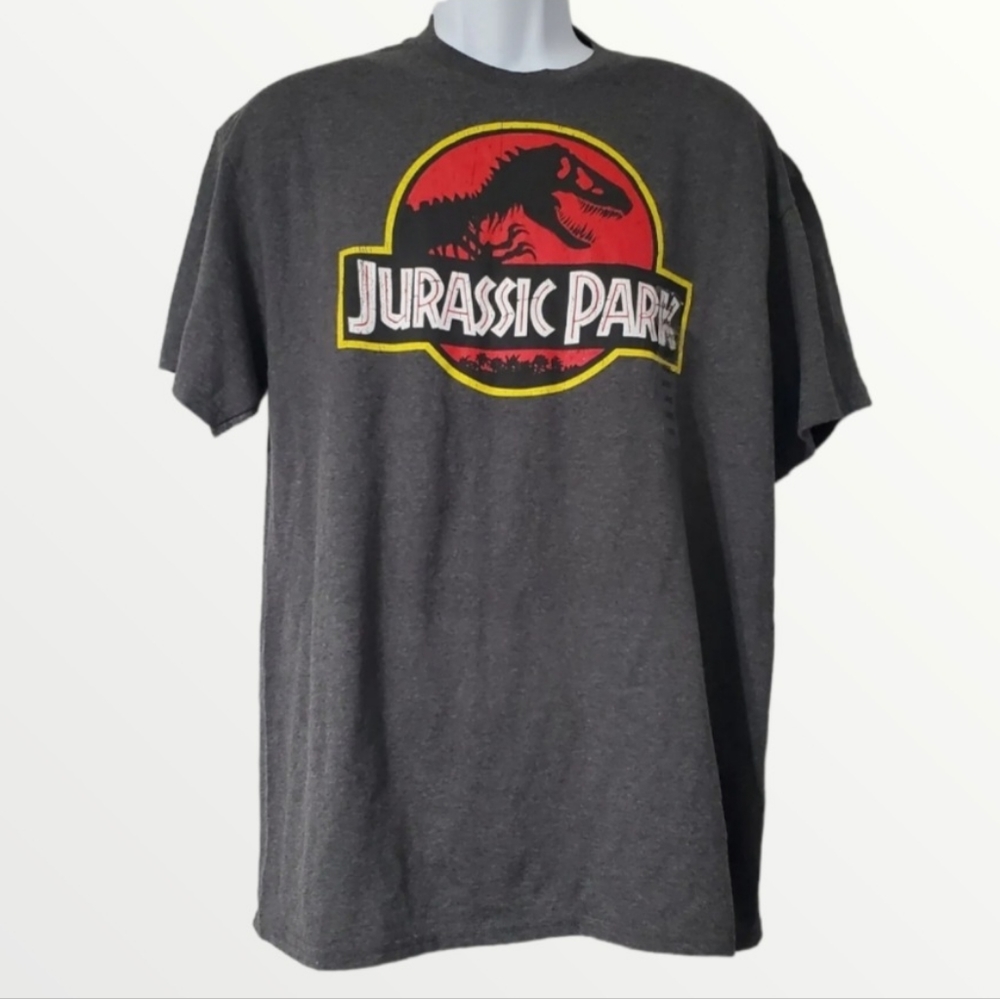Jurassic Park Shirt Graphic Movie Tee Men's Large NWT Official Jurassic World